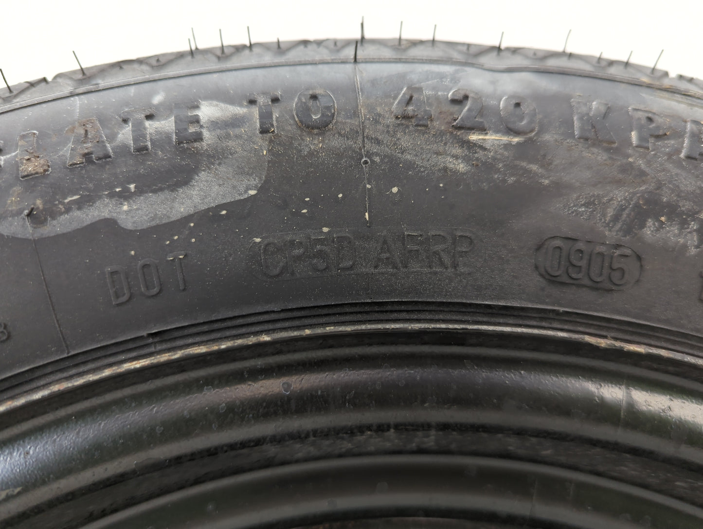 2002-2022 Nissan Altima Spare Donut Tire Wheel Rim Oem - Oemusedautoparts1.com