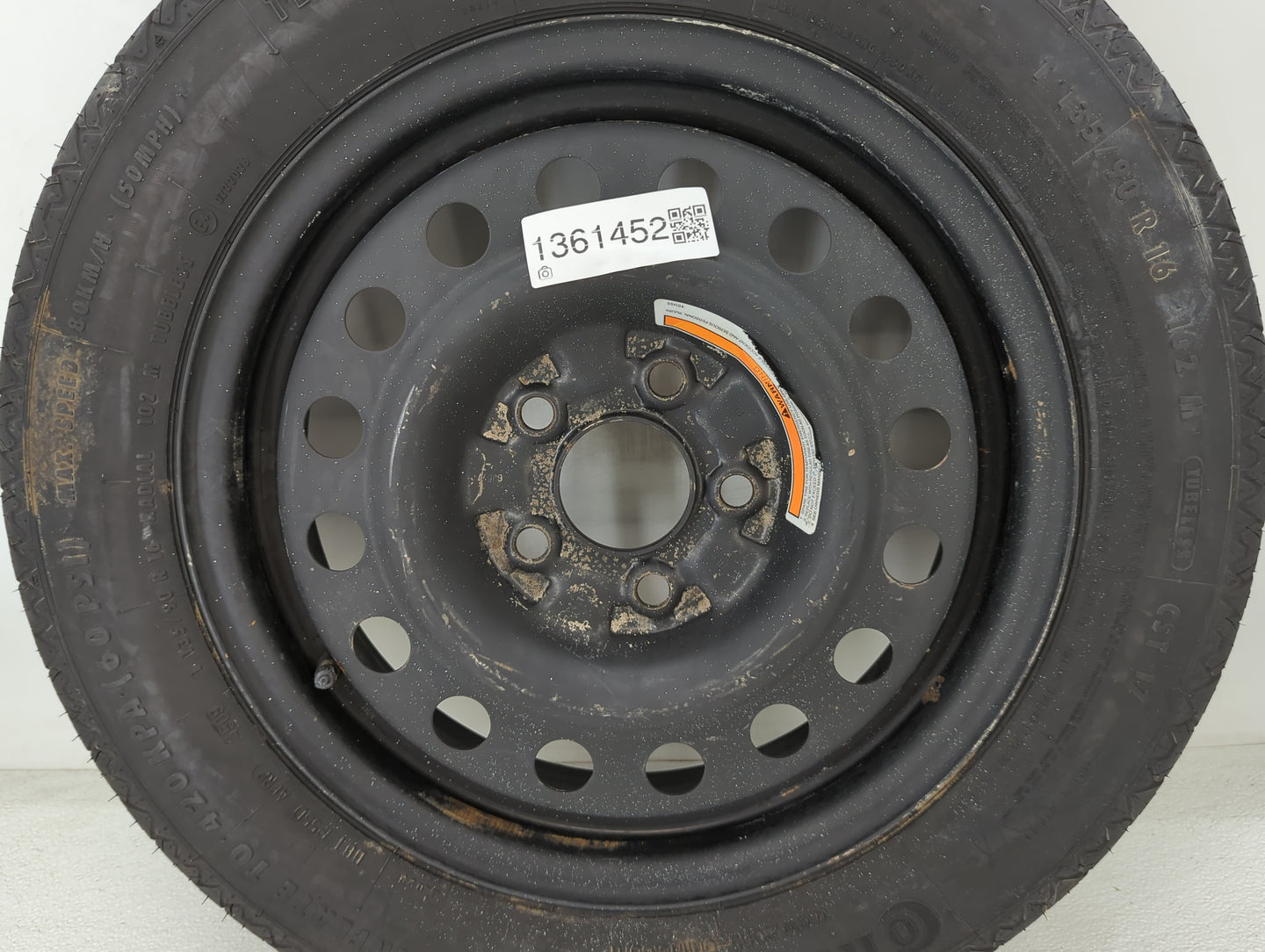 2002-2022 Nissan Altima Spare Donut Tire Wheel Rim Oem - Oemusedautoparts1.com