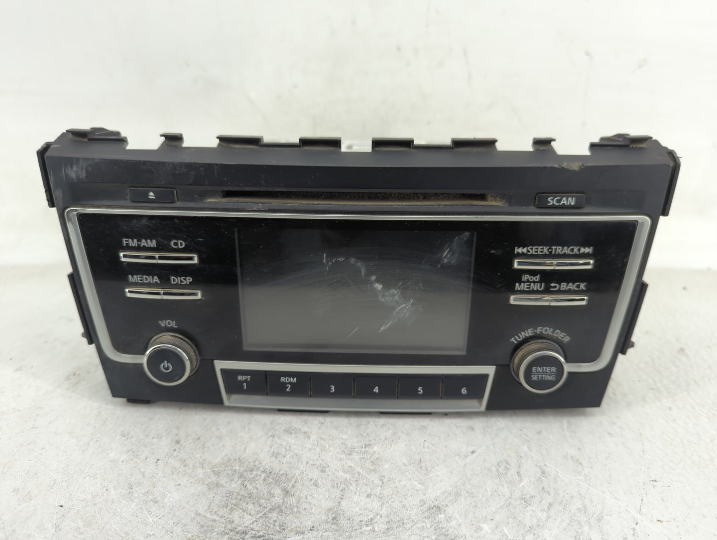2017-2018 Nissan Altima Radio AM FM Cd Player Receiver Replacement P/N:28185 9HT1A Fits Fits 2017 2018 OEM Used Auto Parts -