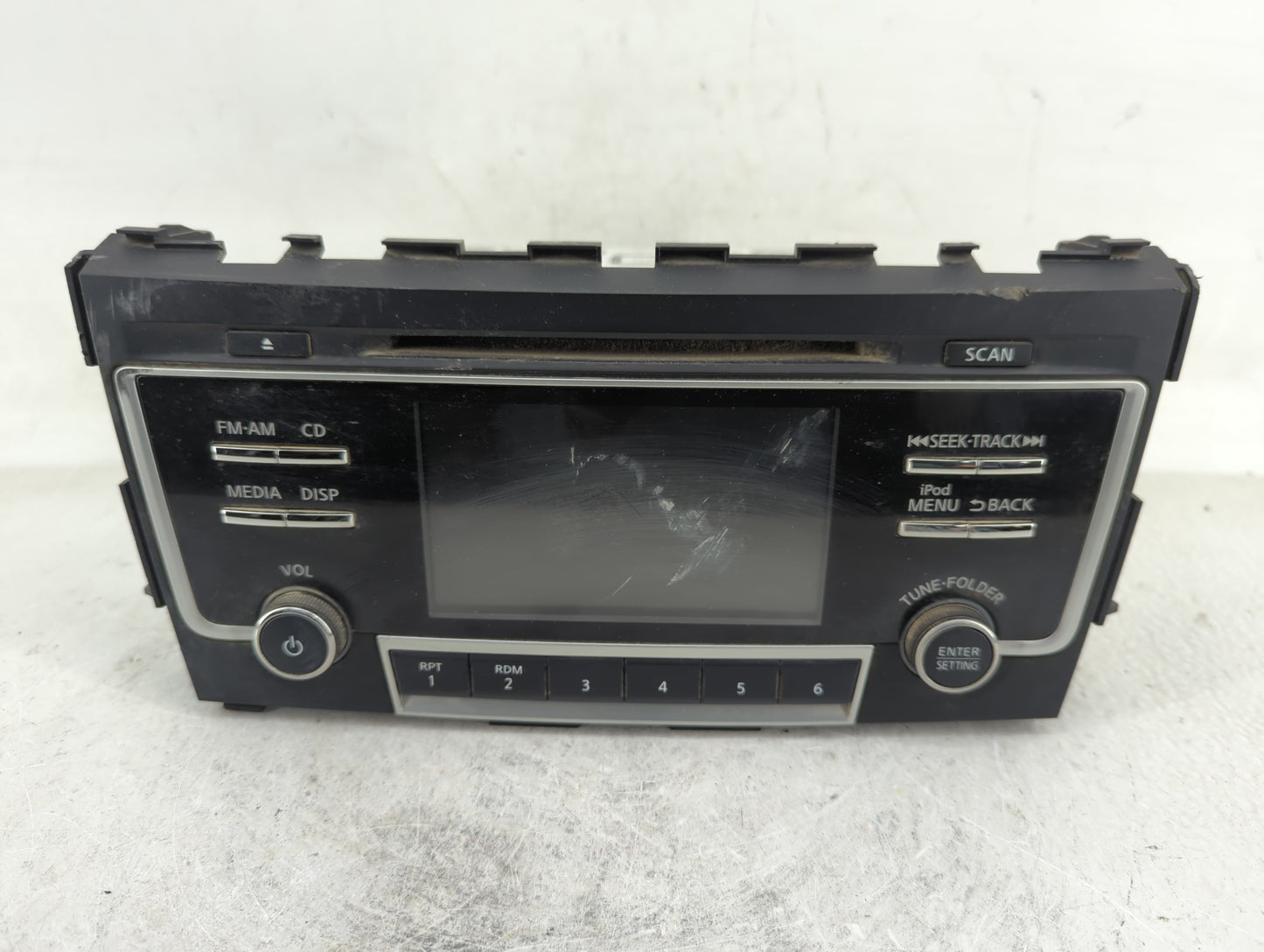2017-2018 Nissan Altima Radio AM FM Cd Player Receiver Replacement P/N:28185 9HT1A Fits Fits 2017 2018 OEM Used Auto Parts -