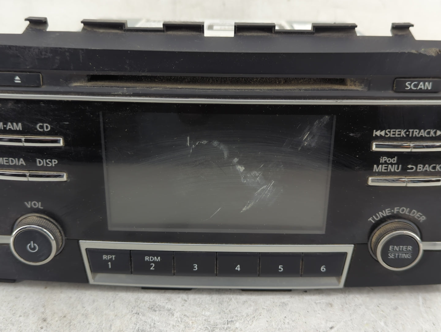 2017-2018 Nissan Altima Radio AM FM Cd Player Receiver Replacement P/N:28185 9HT1A Fits Fits 2017 2018 OEM Used Auto Parts -