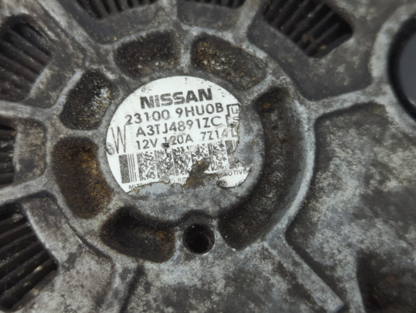 2018 Nissan Altima Alternator Replacement Generator Charging Assembly Engine OEM P/N:23100 9HU0B 23100 JA11B Fits OEM Used A