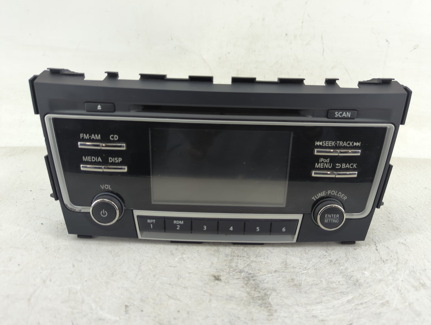 2017-2018 Nissan Altima Radio AM FM Cd Player Receiver Replacement P/N:28185 9HT1A Fits Fits 2017 2018 OEM Used Auto Parts -