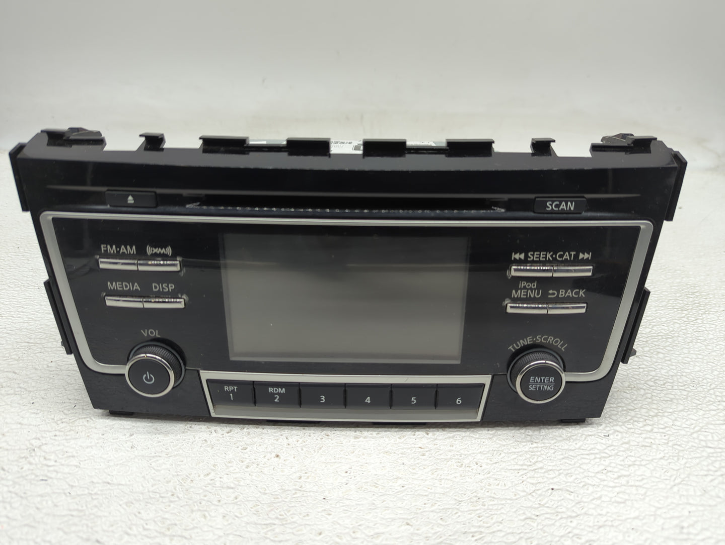 2018 Nissan Altima Radio AM FM Cd Player Receiver Replacement P/N:28185-9HU1C Fits OEM Used Auto Parts - Oemusedautoparts1.c