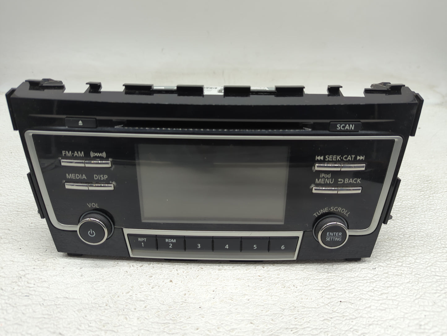 2018 Nissan Altima Radio AM FM Cd Player Receiver Replacement P/N:28185-9HU1C Fits OEM Used Auto Parts - Oemusedautoparts1.c