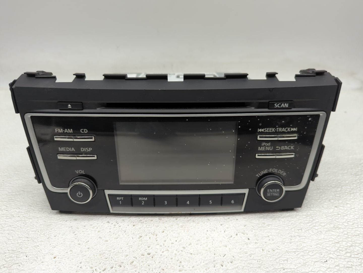 2017-2018 Nissan Altima Radio AM FM Cd Player Receiver Replacement P/N:28185 9HT1A Fits Fits 2017 2018 OEM Used Auto Parts -