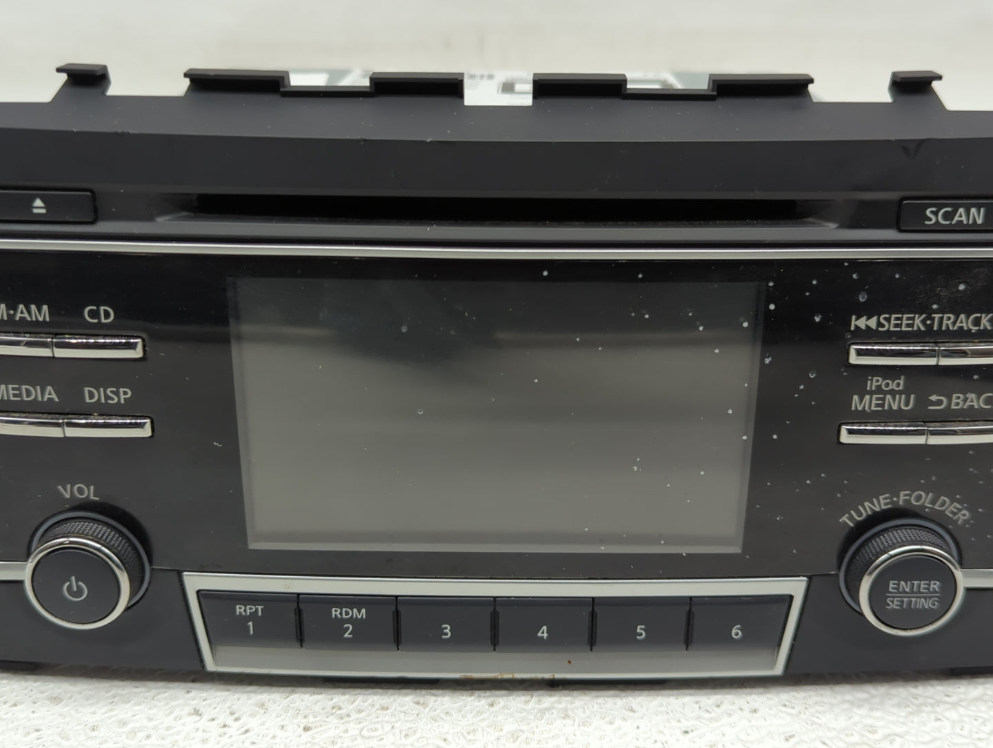 2017-2018 Nissan Altima Radio AM FM Cd Player Receiver Replacement P/N:28185 9HT1A Fits Fits 2017 2018 OEM Used Auto Parts -