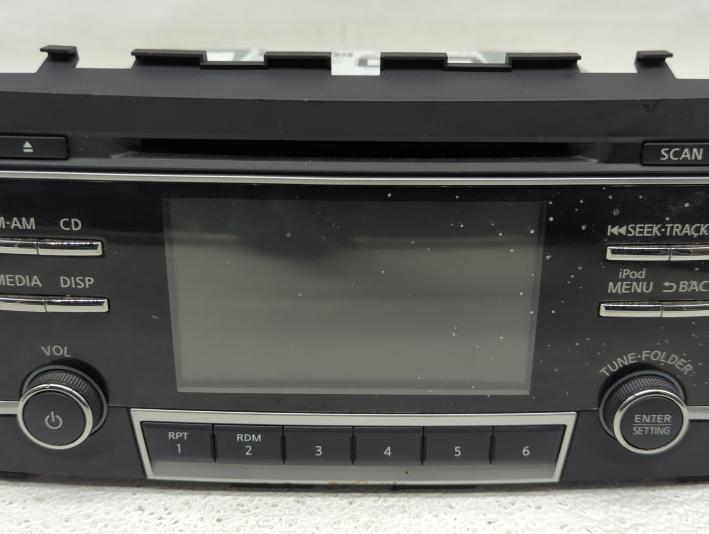 2017-2018 Nissan Altima Radio AM FM Cd Player Receiver Replacement P/N:28185 9HT1A Fits Fits 2017 2018 OEM Used Auto Parts -