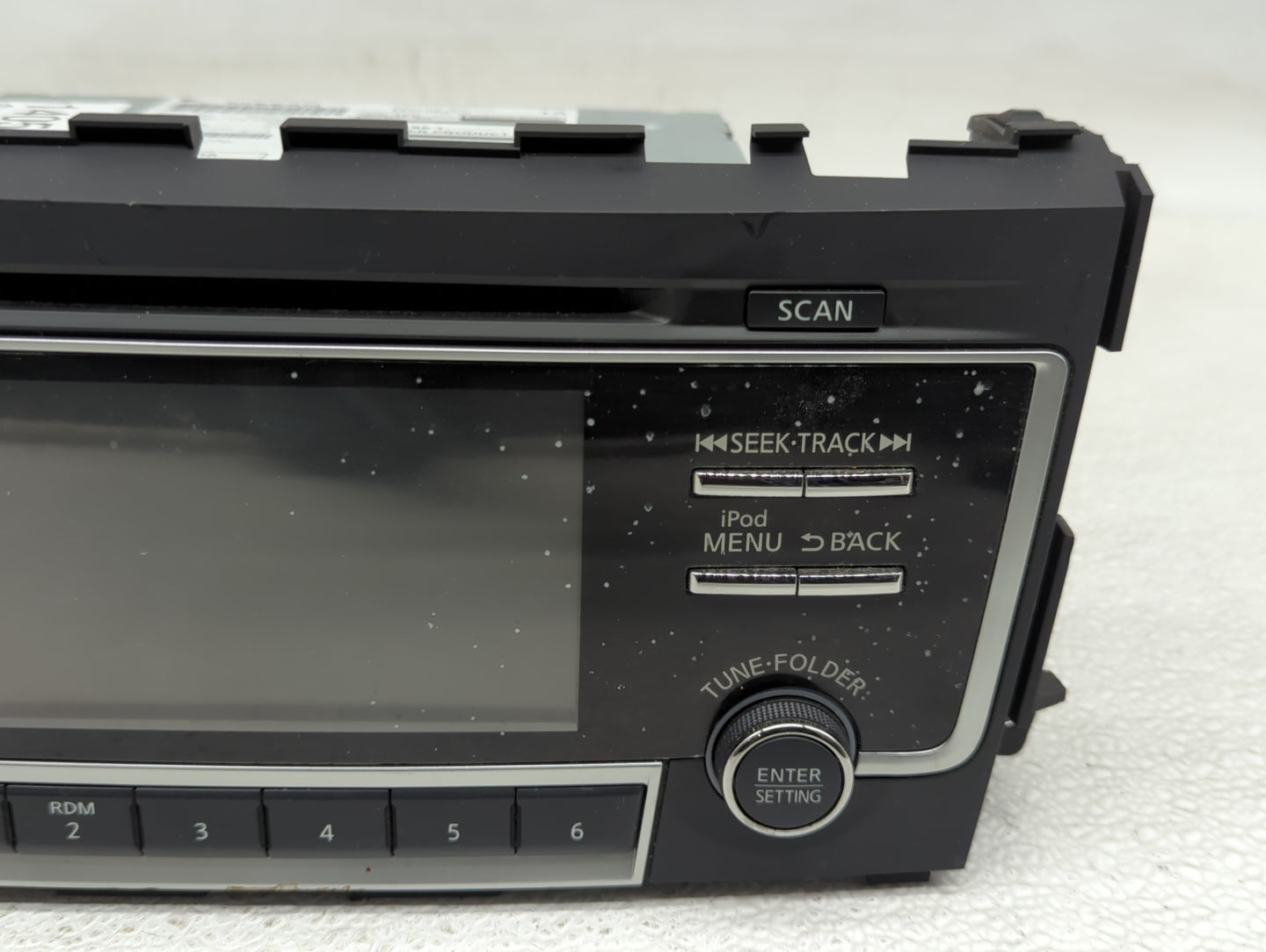 2017-2018 Nissan Altima Radio AM FM Cd Player Receiver Replacement P/N:28185 9HT1A Fits Fits 2017 2018 OEM Used Auto Parts -