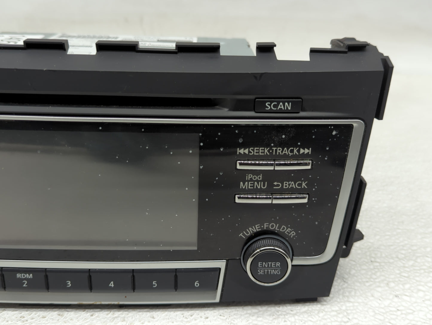 2017-2018 Nissan Altima Radio AM FM Cd Player Receiver Replacement P/N:28185 9HT1A Fits Fits 2017 2018 OEM Used Auto Parts -