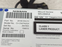 2018 Nissan Altima Radio AM FM Cd Player Receiver Replacement P/N:28185 9HU1C Fits OEM Used Auto Parts - Oemusedautoparts1.c