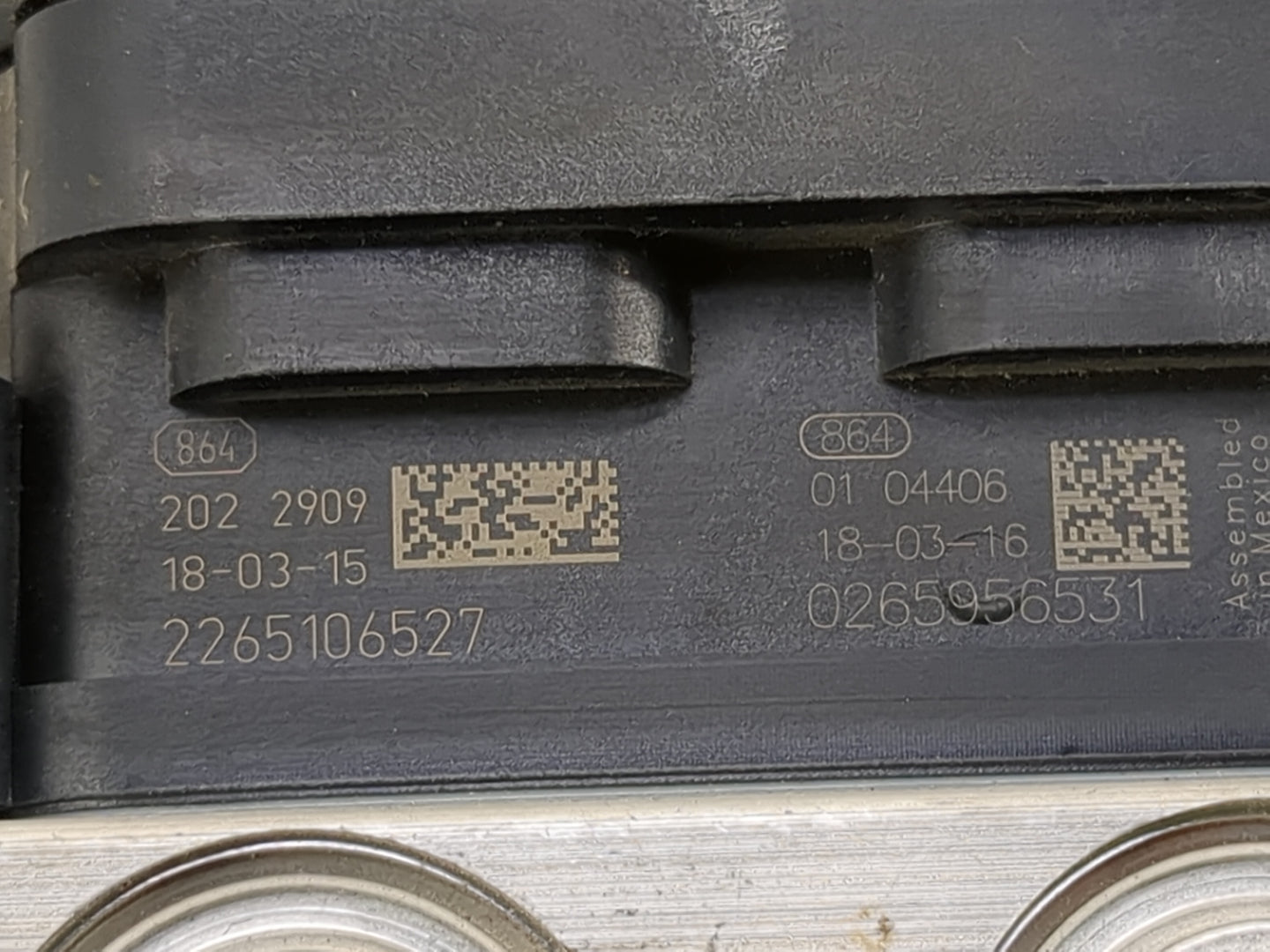 2017-2018 Nissan Altima ABS Pump Control Module Replacement P/N:0265956531 2265106527 Fits Fits 2017 2018 OEM Used Auto Part