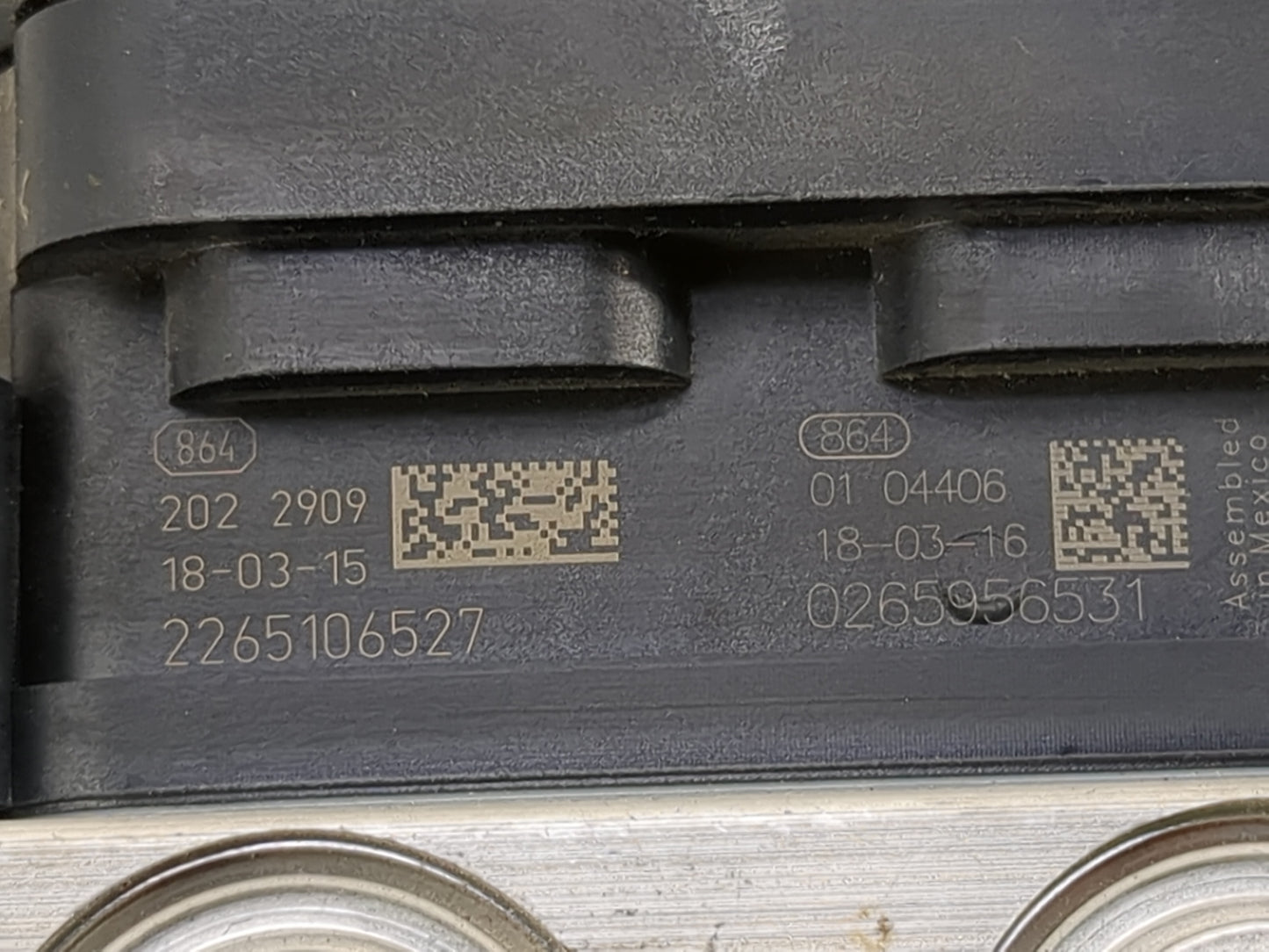 2017-2018 Nissan Altima ABS Pump Control Module Replacement P/N:0265956531 2265106527 Fits Fits 2017 2018 OEM Used Auto Part