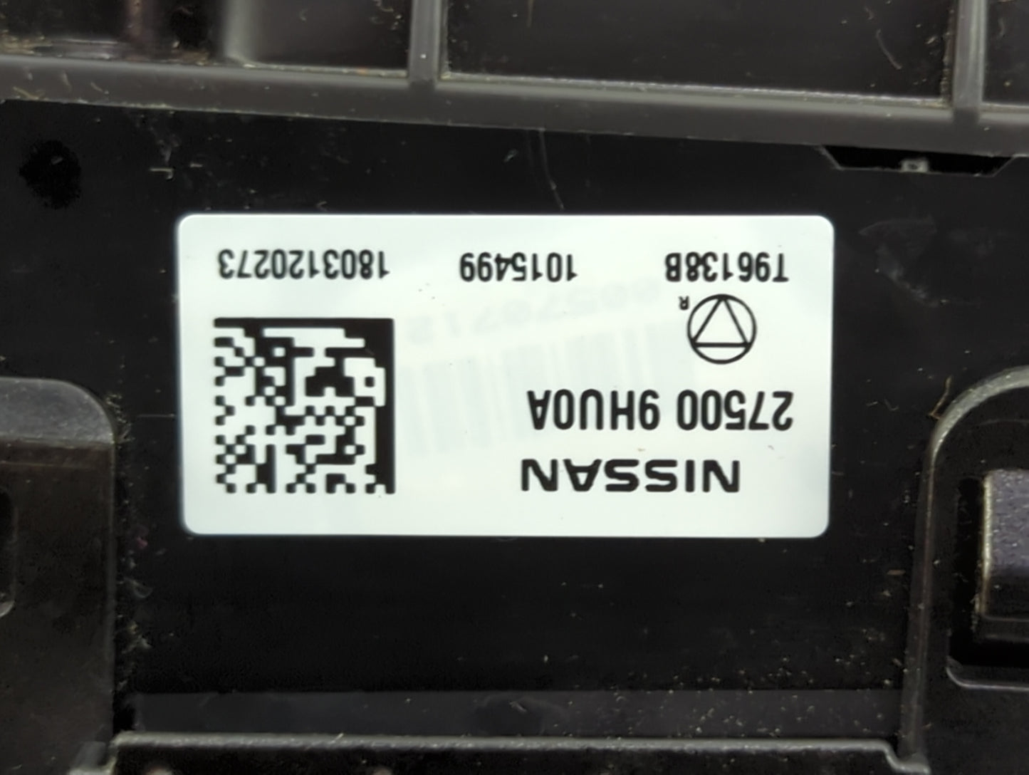 2016-2018 Nissan Altima Climate Control Module Temperature AC/Heater Replacement P/N:27500 9HU0A Fits Fits 2016 2017 2018 OE