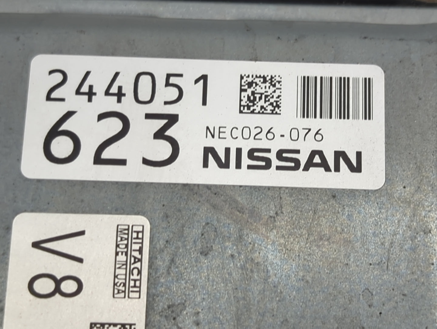 2018 Nissan Altima PCM Engine Control Computer ECU ECM PCU OEM P/N:NEC026-076 Fits OEM Used Auto Parts - Oemusedautoparts1.c