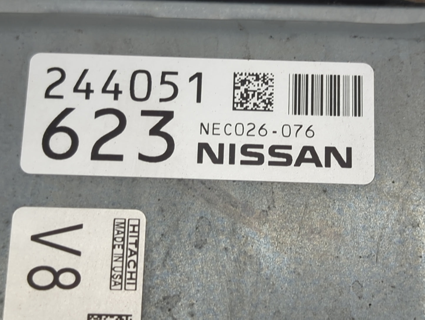 2018 Nissan Altima PCM Engine Control Computer ECU ECM PCU OEM P/N:NEC026-076 Fits OEM Used Auto Parts - Oemusedautoparts1.c