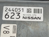 2018 Nissan Altima PCM Engine Control Computer ECU ECM PCU OEM P/N:NEC026-076 Fits OEM Used Auto Parts - Oemusedautoparts1.c
