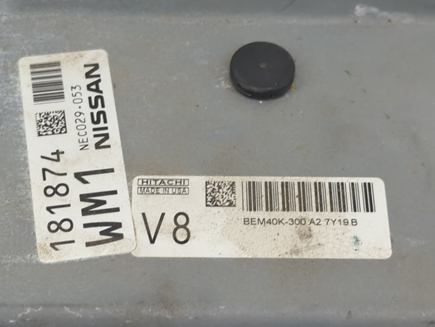 2018 Nissan Altima PCM Engine Control Computer ECU ECM PCU OEM P/N:NEC029-053 BEM40K-300 A2 Fits OEM Used Auto Parts - Oemus