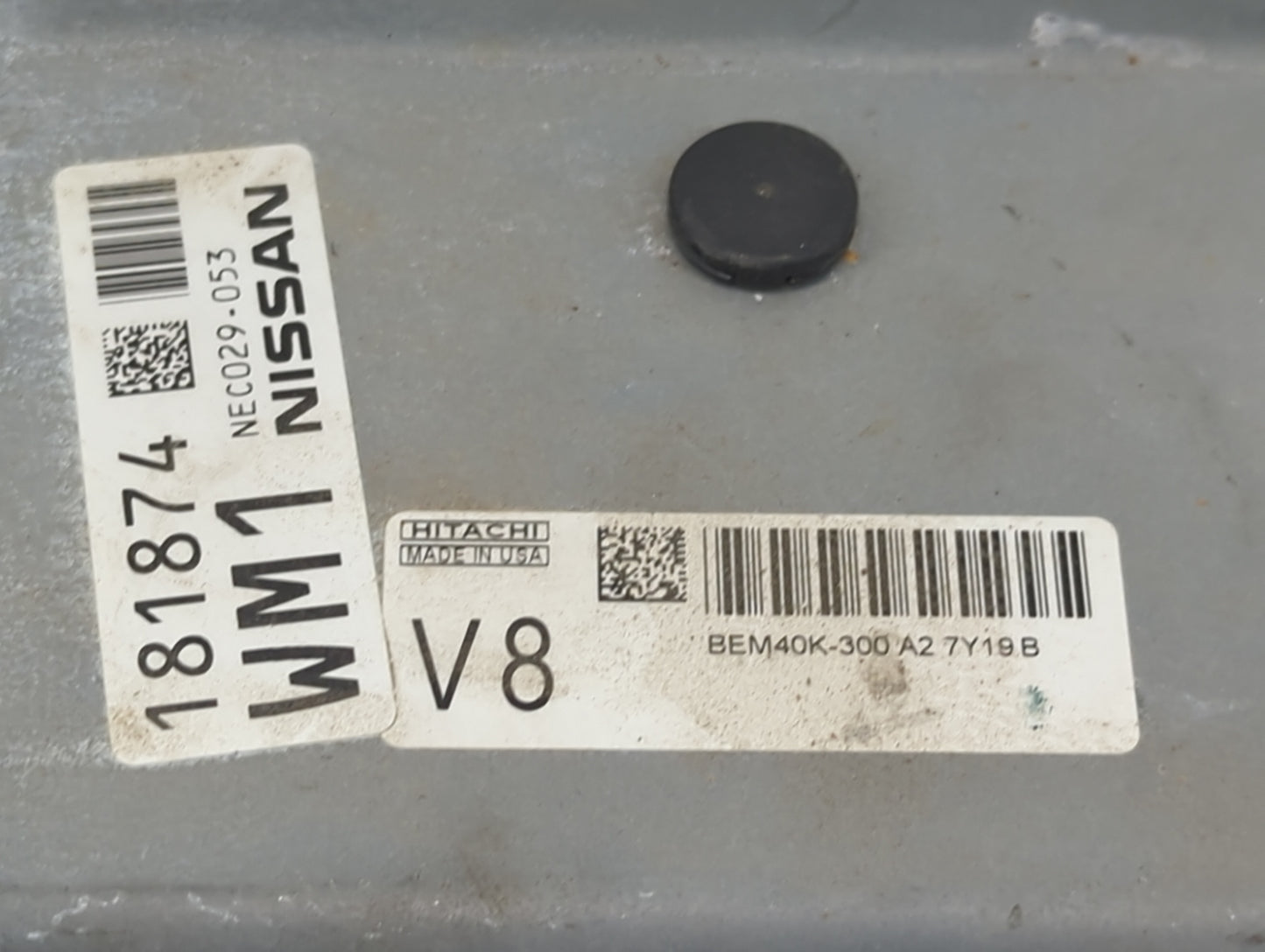 2018 Nissan Altima PCM Engine Control Computer ECU ECM PCU OEM P/N:NEC029-053 BEM40K-300 A2 Fits OEM Used Auto Parts - Oemus