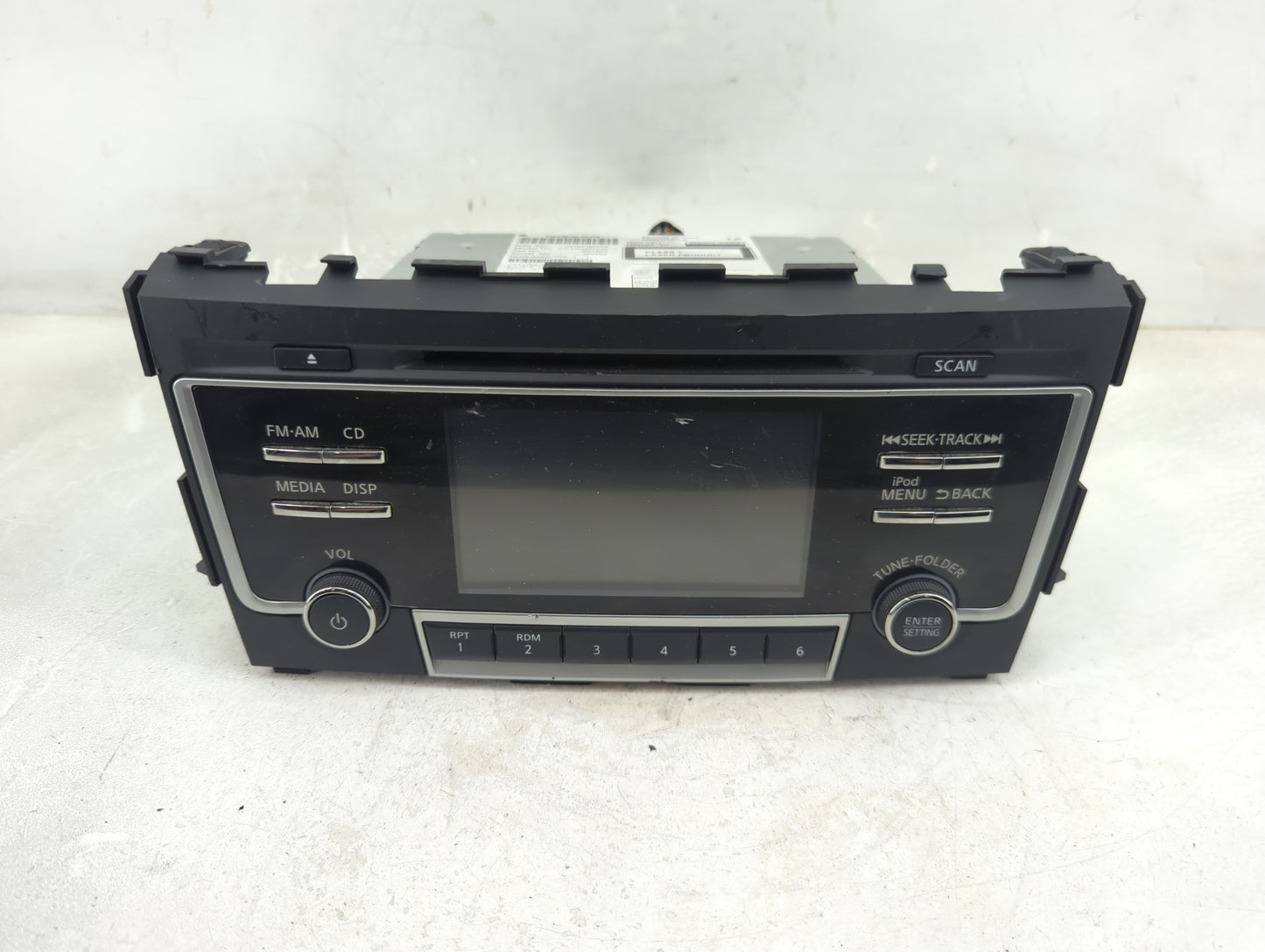 2017-2018 Nissan Altima Radio AM FM Cd Player Receiver Replacement P/N:28185 9HT1A Fits Fits 2017 2018 OEM Used Auto Parts -