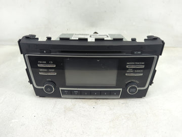 2017-2018 Nissan Altima Radio AM FM Cd Player Receiver Replacement P/N:28185 9HT1A Fits Fits 2017 2018 OEM Used Auto Parts -