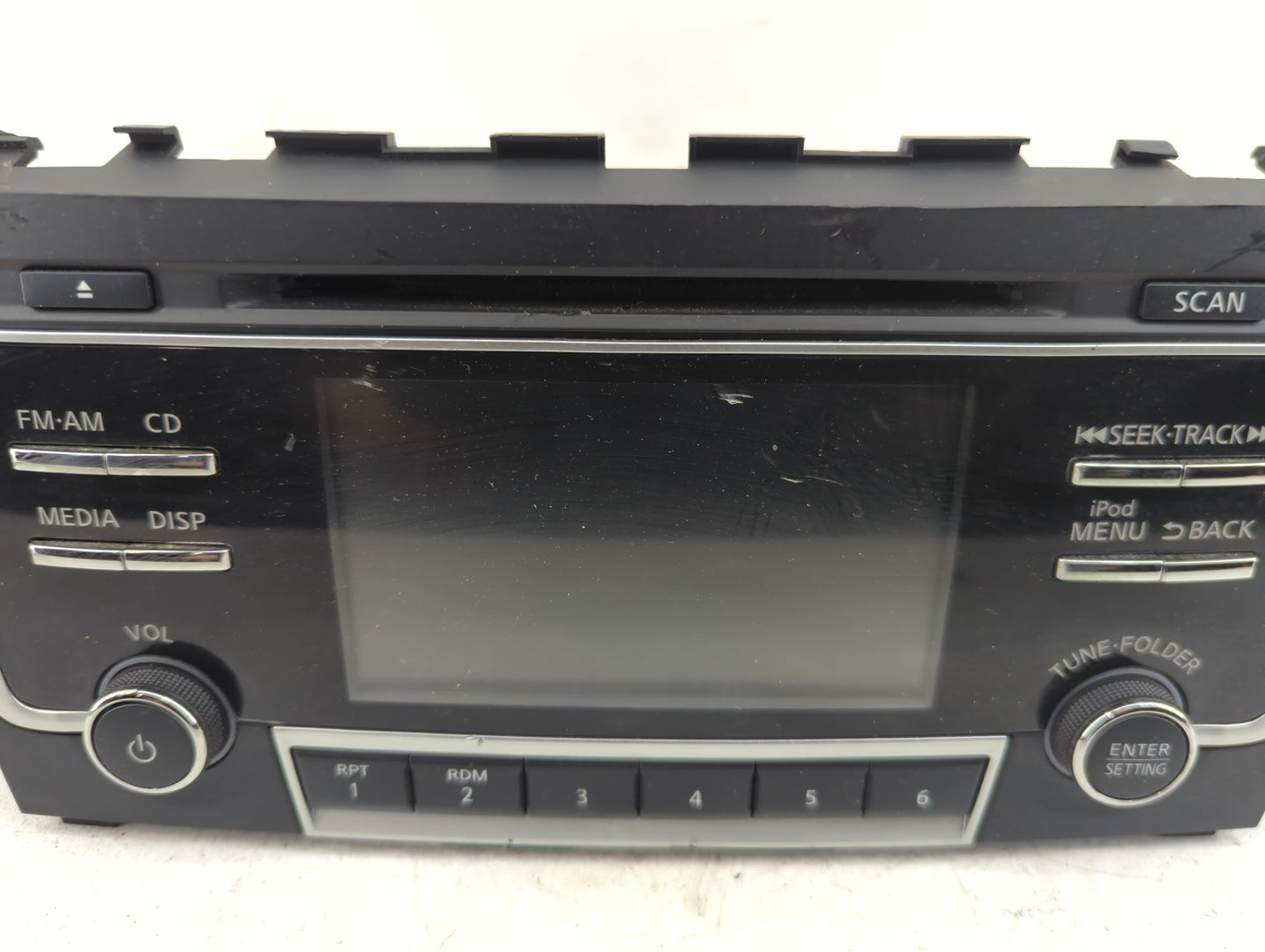 2017-2018 Nissan Altima Radio AM FM Cd Player Receiver Replacement P/N:28185 9HT1A Fits Fits 2017 2018 OEM Used Auto Parts -