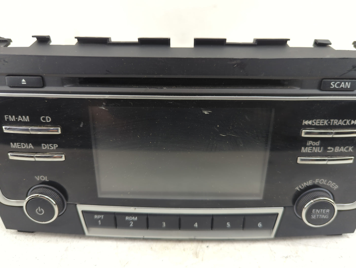2017-2018 Nissan Altima Radio AM FM Cd Player Receiver Replacement P/N:28185 9HT1A Fits Fits 2017 2018 OEM Used Auto Parts -