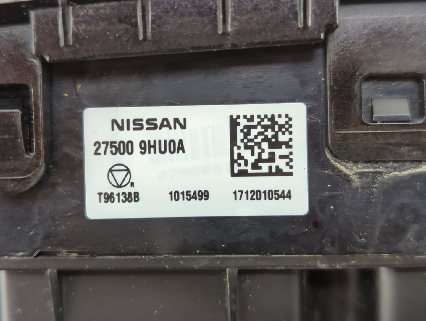 2016-2018 Nissan Altima Climate Control Module Temperature AC/Heater Replacement P/N:27500 9HU0A Fits Fits 2016 2017 2018 OE
