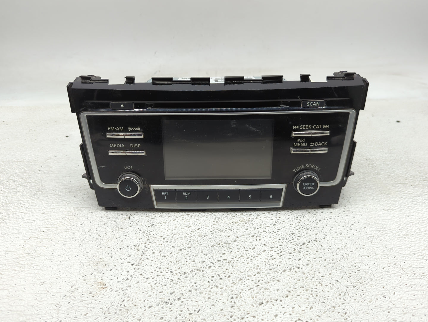 2018 Nissan Altima Radio AM FM Cd Player Receiver Replacement P/N:281859HU1C CV-CN27N2GX Fits OEM Used Auto Parts - Oemuseda