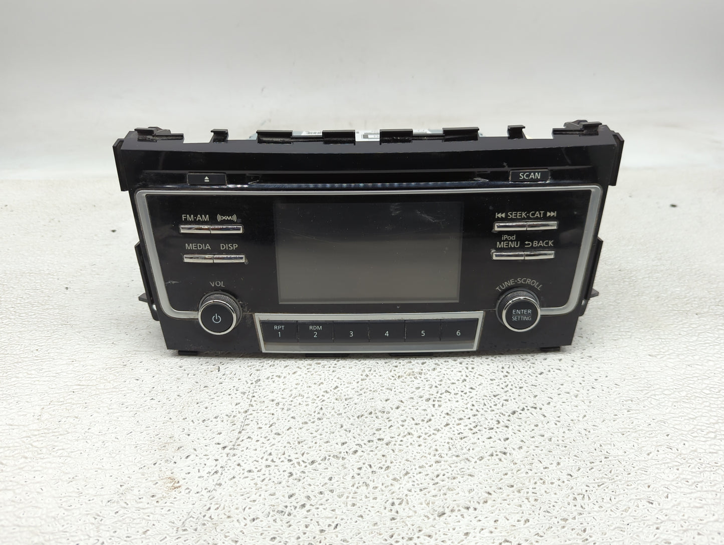 2018 Nissan Altima Radio AM FM Cd Player Receiver Replacement P/N:281859HU1C CV-CN27N2GX Fits OEM Used Auto Parts - Oemuseda