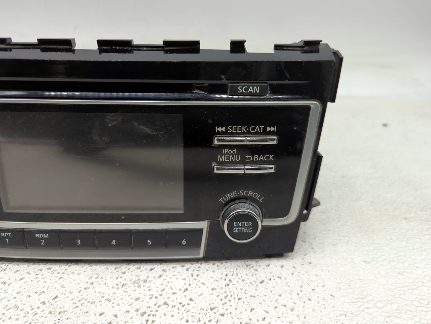 2018 Nissan Altima Radio AM FM Cd Player Receiver Replacement P/N:281859HU1C CV-CN27N2GX Fits OEM Used Auto Parts - Oemuseda