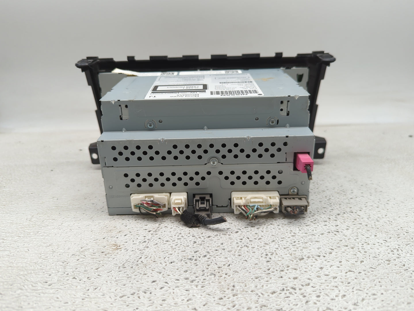 2018 Nissan Altima Radio AM FM Cd Player Receiver Replacement P/N:281859HU1C CV-CN27N2GX Fits OEM Used Auto Parts - Oemuseda