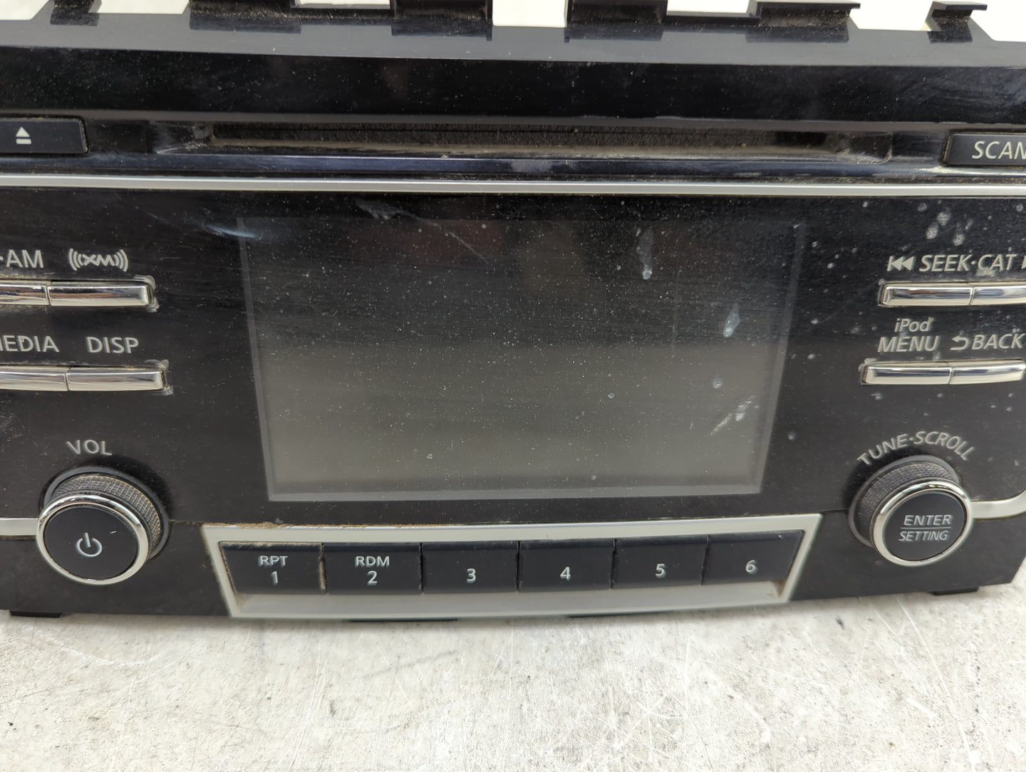2018 Nissan Altima Radio AM FM Cd Player Receiver Replacement P/N:281859HU1C CV-CN27N2GX Fits OEM Used Auto Parts - Oemuseda