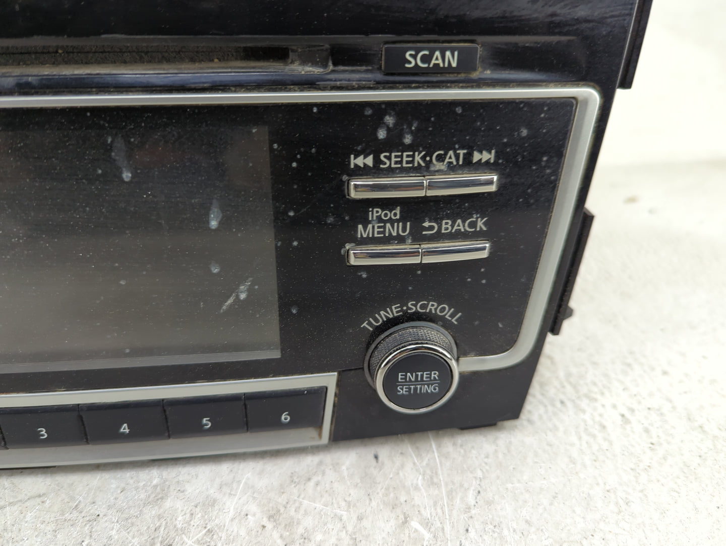2018 Nissan Altima Radio AM FM Cd Player Receiver Replacement P/N:281859HU1C CV-CN27N2GX Fits OEM Used Auto Parts - Oemuseda