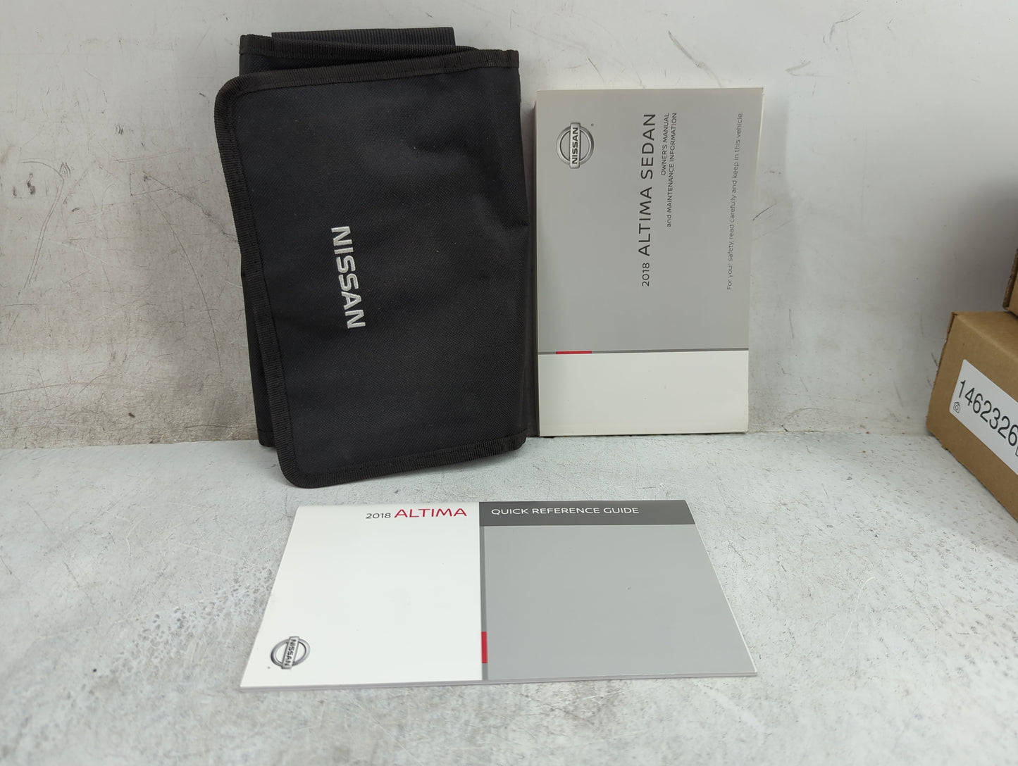 2018 Nissan Altima Owners Manual Book Guide P/N:OM18EA 0L33U1 OEM Used Auto Parts - Oemusedautoparts1.com