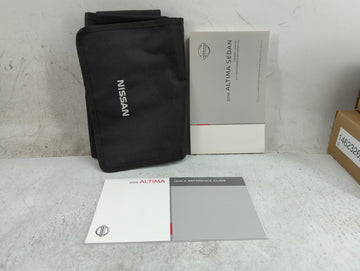 2018 Nissan Altima Owners Manual Book Guide P/N:OM18EA 0L33U1 OEM Used Auto Parts - Oemusedautoparts1.com