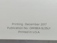 2018 Nissan Altima Owners Manual Book Guide P/N:OM18EA 0L33U1 OEM Used Auto Parts - Oemusedautoparts1.com