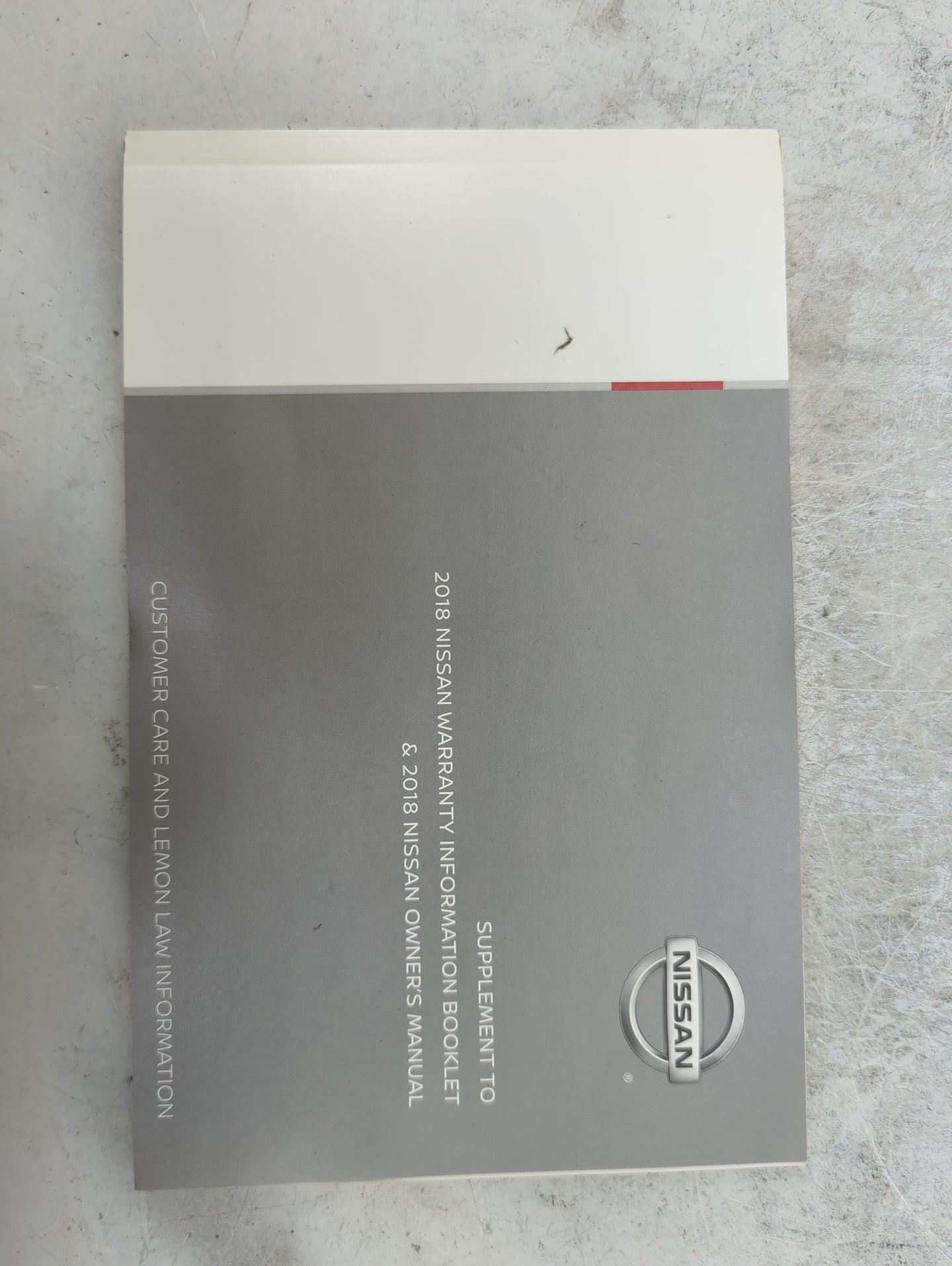 2018 Nissan Altima Owners Manual Book Guide P/N:OM18EA 0L33U0 OEM Used Auto Parts - Oemusedautoparts1.com