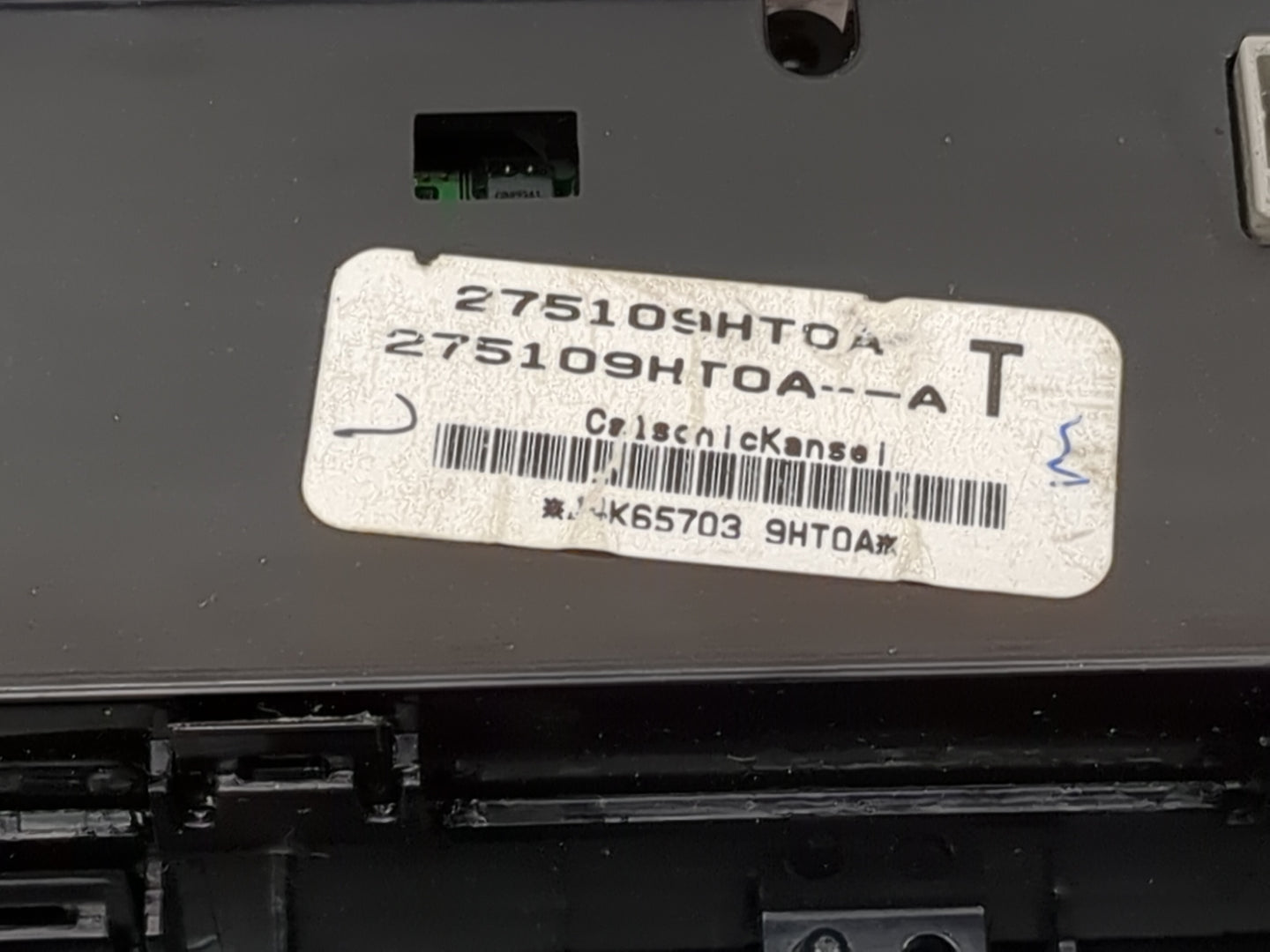 2016-2018 Nissan Altima Climate Control Module Temperature AC/Heater Replacement P/N:275109HT0A Fits Fits 2016 2017 2018 OEM