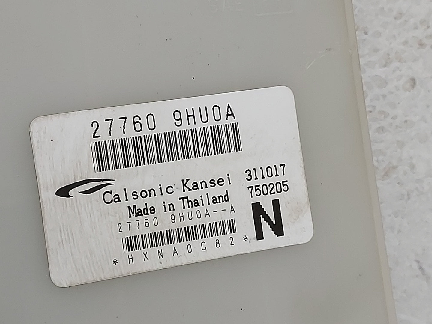 2018-2018 Nissan Altima Temperature Control Module 27760 9hu0a - Oemusedautoparts1.com