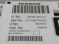 2018 Nissan Altima Radio AM FM Cd Player Receiver Replacement P/N:28185 9HU1C CV-CN27N2GX Fits OEM Used Auto Parts - Oemused