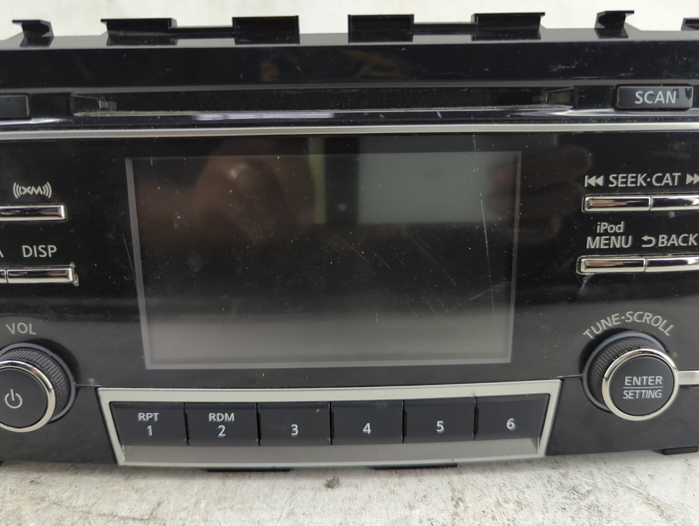 2018 Nissan Altima Radio AM FM Cd Player Receiver Replacement P/N:28185 9HU1C CV-CN27N2GX Fits OEM Used Auto Parts - Oemused