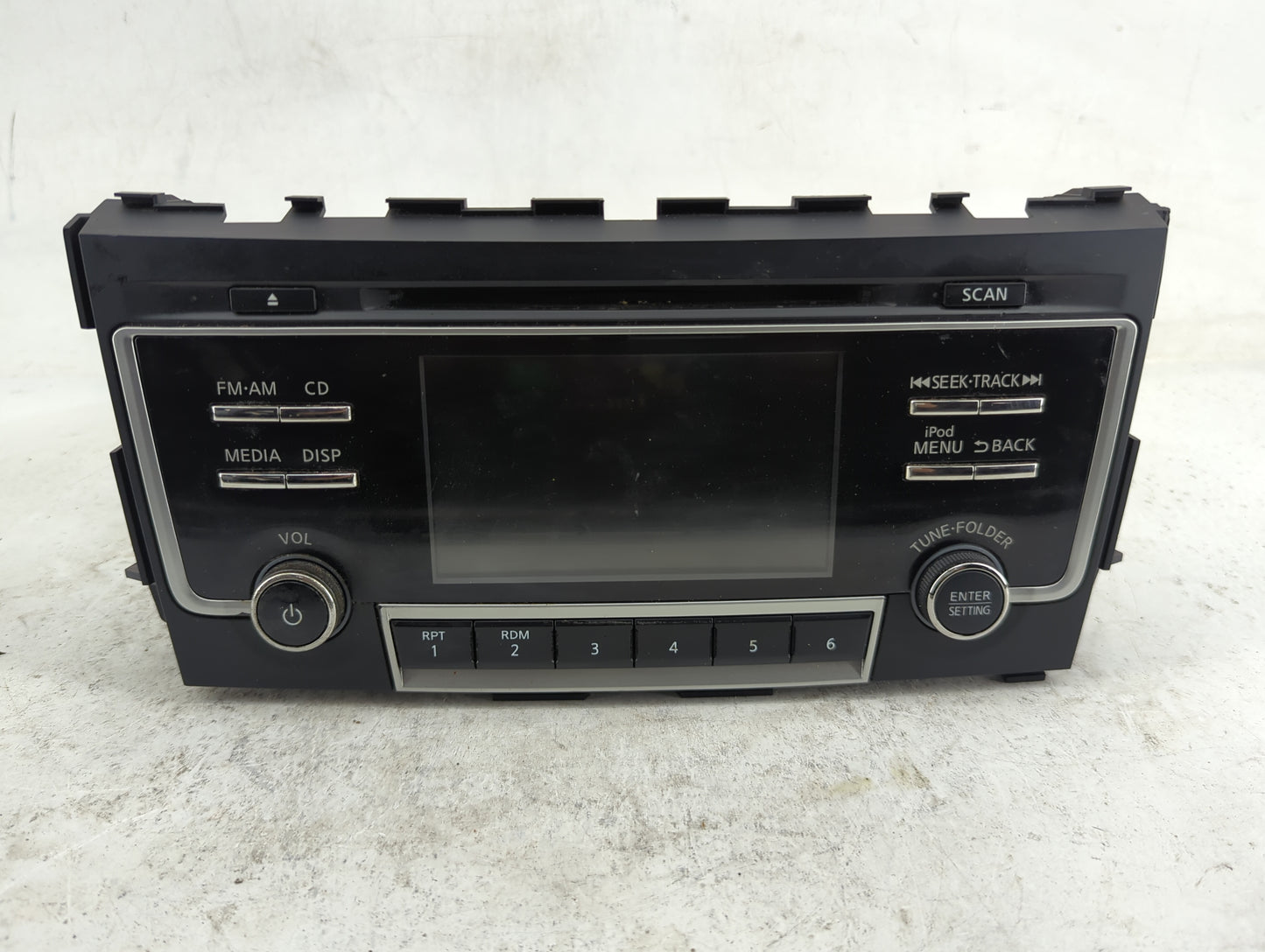2017-2018 Nissan Altima Radio AM FM Cd Player Receiver Replacement P/N:28185 9HT1A CV-CN26N0GX Fits Fits 2017 2018 OEM Used 