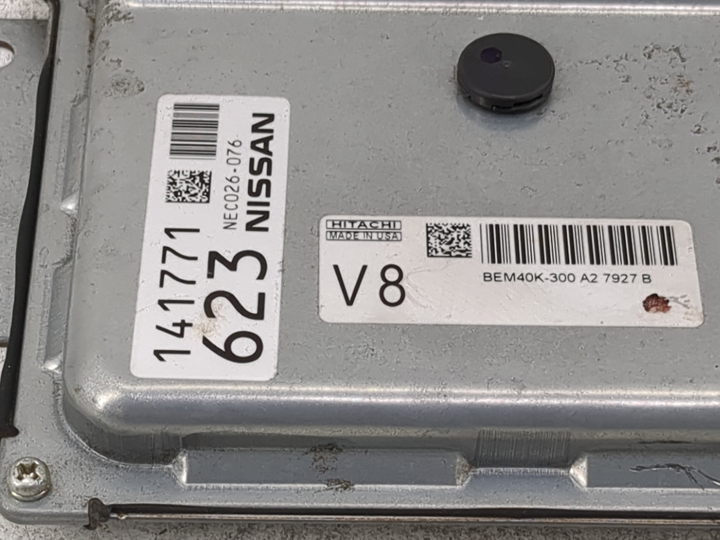 2018 Nissan Altima PCM Engine Control Computer ECU ECM PCU OEM P/N:BEM40K-300 A2 NEC026-076 Fits OEM Used Auto Parts - Oemus
