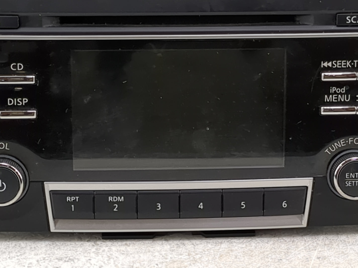 2017-2018 Nissan Altima Radio AM FM Cd Player Receiver Replacement P/N:281859HT1A CV-CN26N0GX Fits Fits 2017 2018 OEM Used A