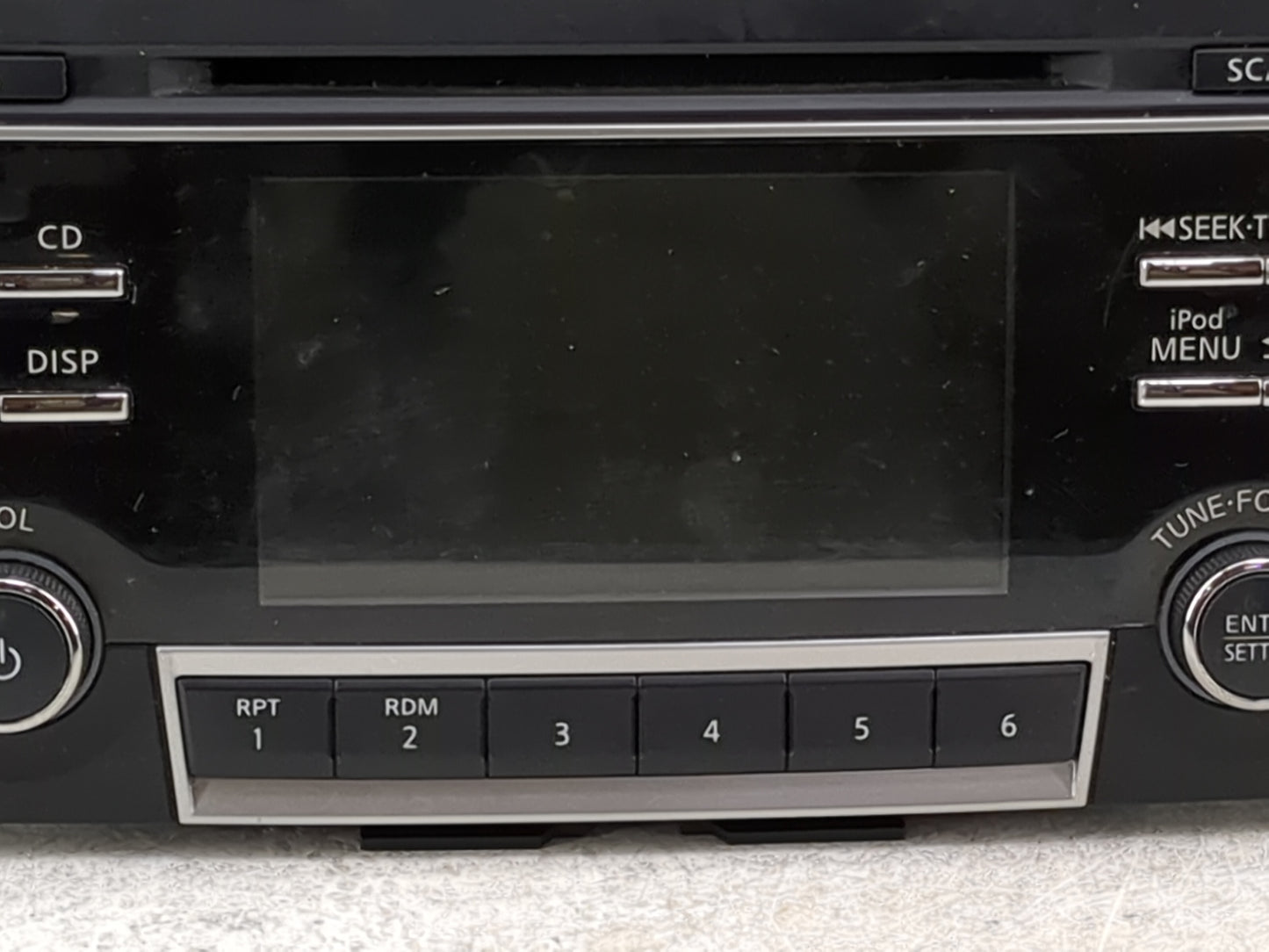 2017-2018 Nissan Altima Radio AM FM Cd Player Receiver Replacement P/N:281859HT1A CV-CN26N0GX Fits Fits 2017 2018 OEM Used A