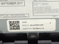 2018 Nissan Altima Radio AM FM Cd Player Receiver Replacement P/N:281859HU1A 4GJA00941228, NT8-13NDC1-5, 3043A-13NDC15 Fits 