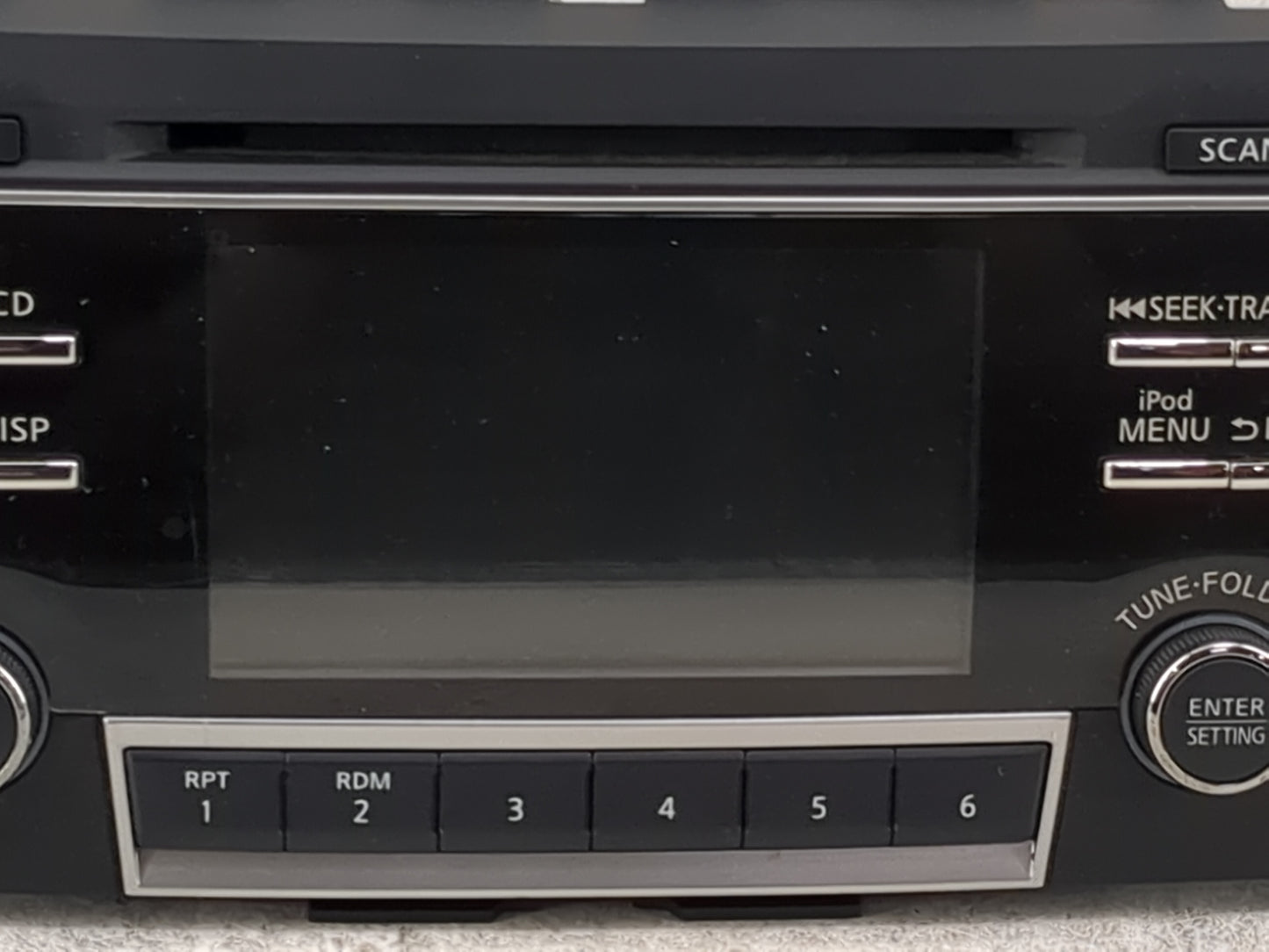 2017-2018 Nissan Altima Radio AM FM Cd Player Receiver Replacement P/N:28185 9HT1A CV-CN26N0GX Fits Fits 2017 2018 OEM Used 