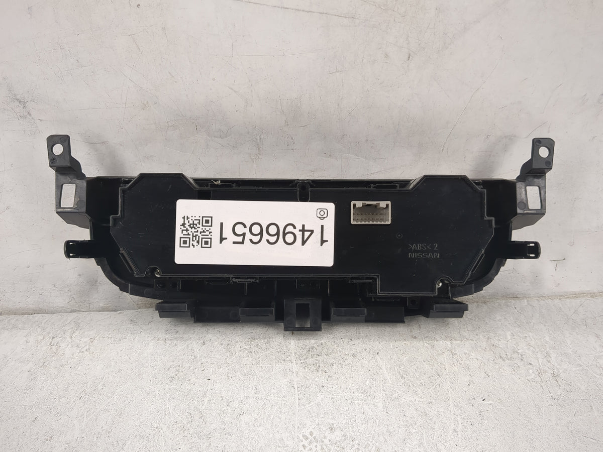 2016-2018 Nissan Altima Climate Control Module Temperature AC/Heater Replacement Fits Fits 2016 2017 2018 OEM Used Auto Part