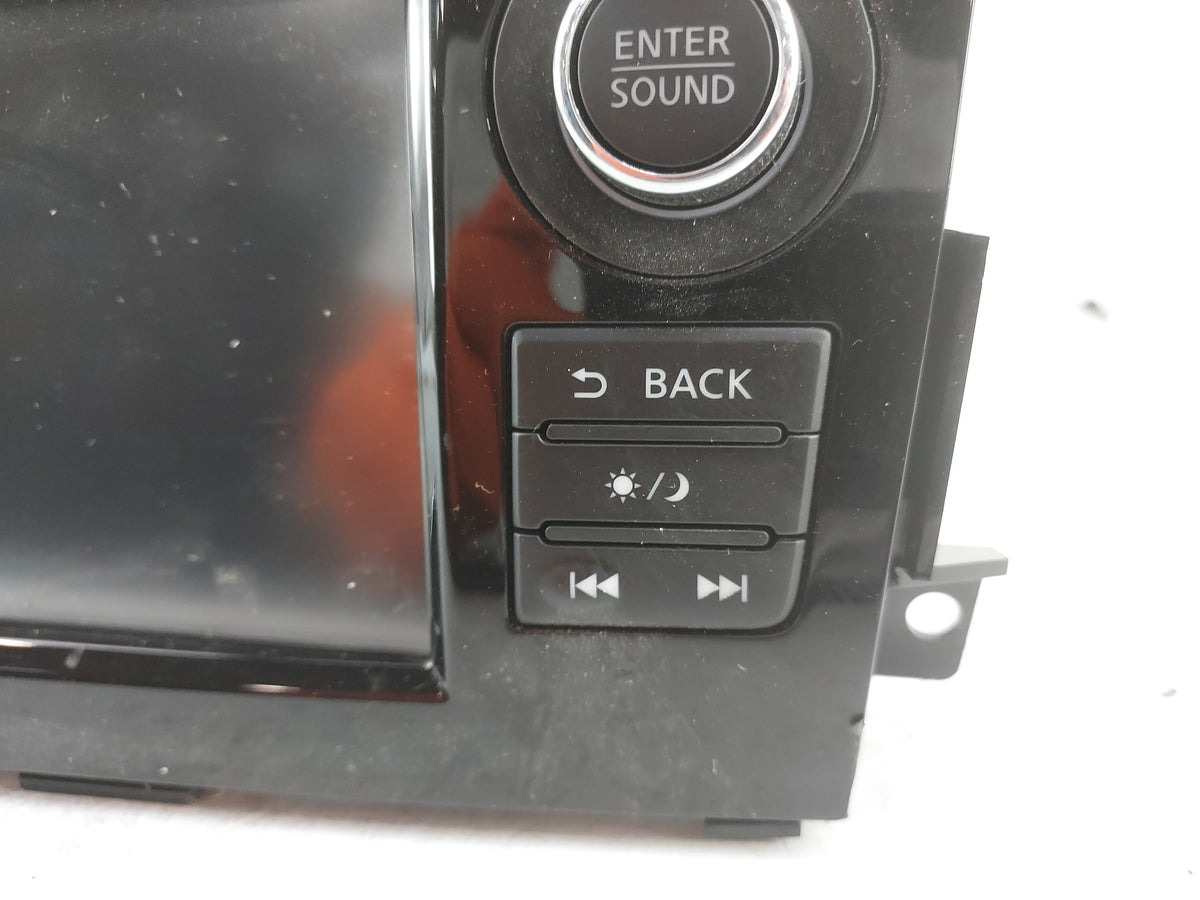 2018 Nissan Altima Radio AM FM Cd Player Receiver Replacement P/N:QY-8900 25915 9HU0C, WY2QY8900 Fits OEM Used Auto Parts - 